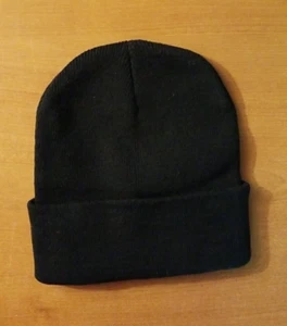 Winter Lace Men's Winter Knit Hat Cap Black - Picture 1 of 8