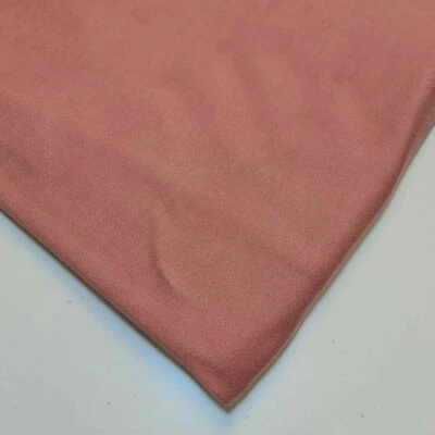 Winter Pink Viscose Jersey Fabric Stretch Dress Craft Costume Material 58" Meter - Image 1 of 4