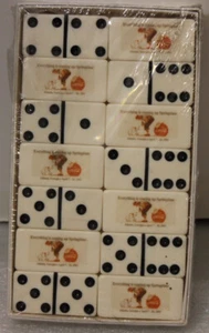 Vintage Coca Cola Domino Game Set Double Six Coke 1993 Atlanta Collector Club - Picture 1 of 4