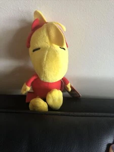 NWT! Peanuts HALLOWEEN WOODSTOCK DEVIL COSTUME 7" Plush STUFFED ANIMAL Toy CVS - Picture 1 of 12