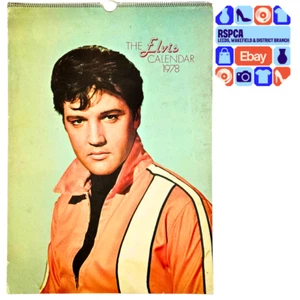 The Elvis Presley Calendar 1978 Official Vintage Collectable 42x30cm - Picture 1 of 6