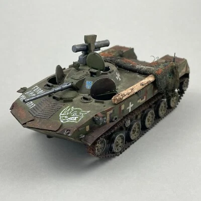 Built 1/35 Scale Hand Painted Ukrainian Tank BMD-1, Armed Forces of Ukraine SKIF - Image 1 of 4