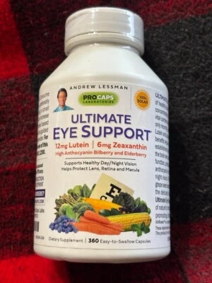 Andrew Lessman Ultimate Eye Support 360 Softgel Capsules Exp 01/30/2027 - Image 1 of 4