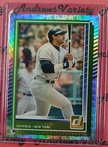 Béisbol Donruss 2025 Reggie Jackson #75 Estatua de la Libertad New York Yankees Salón de la fama - Imagen 1 de 2