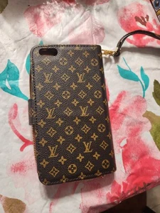 Louis Vuitton iPhone 6 Plus /7 Plus/ 8 Plus Wallet Case - Picture 1 of 8