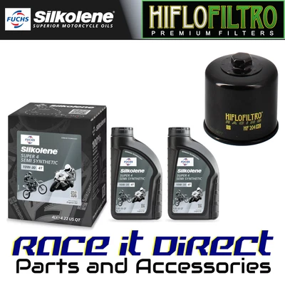 Oil & Filter for Honda GL1800 D/DA Gold Wing Tour DCT 2018-2020 Race Silko HF - Image 1 of 4