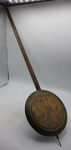 balancier d'horloge comtoise et carillon , fer , bois et bronze - Imagen 1 de 6