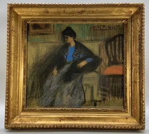 Raro Edición Limitada. PABLO PICASSO - Mujer au Chale. Impresión de retrato litografía y pochoir - Imagen 1 de 15