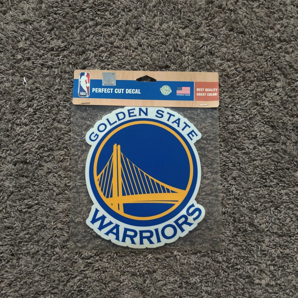 Golden State Warriors Logo - Die Cut Laminated Vinyl Sticker/Decal - Image 1 of 4