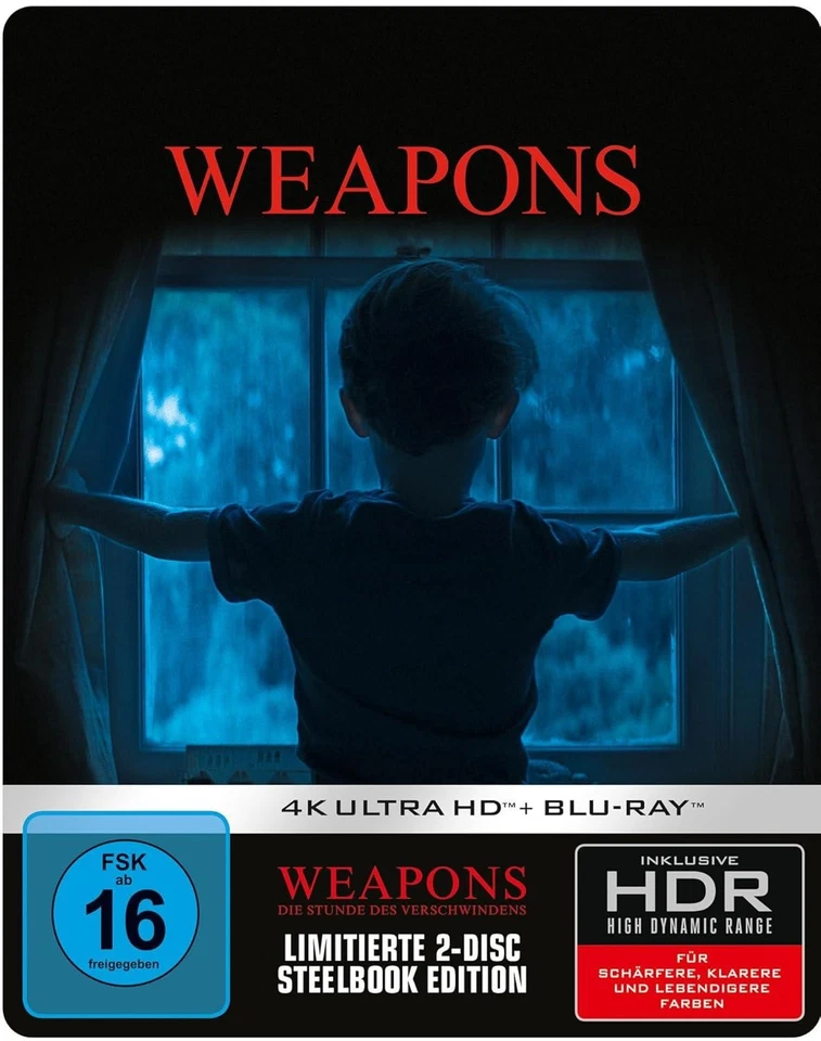 WEAPONS (Josh Brolin) 4K Ultra HD + Blu-ray Disc, Steelbook NEU+OVP - Image 1 of 1