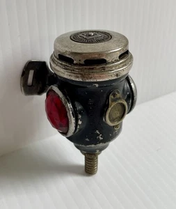 Luz trasera vintage Powell & Hanmer P&H Starlight acetileno motocicleta Birmingham - Imagen 1 de 12
