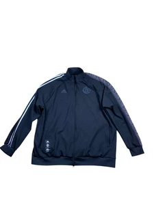 Chaqueta Adidas Manchester United Peter Saville Negra Cremallera Completa Para Hombre Talla 2XL - Imagen 1 de 5