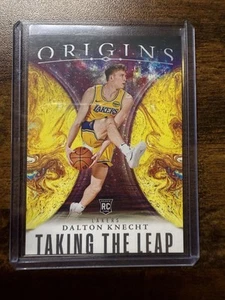2024-25 Origins Taking The Leap Dalton Knecht RC Lakers - Picture 1 of 2
