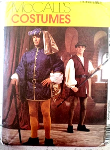 McCalls 2248 Renaissance Robin Hood Renn-Fair Kostüme Muster Lrg-Xlg UNCUT - Bild 1 von 2