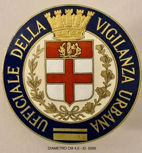 MILANO UFFICIALE VIGILI URBANI + DISTINTIVO ISCRITTO PARTITO DI GOVERNO 1922.943 - Picture 1 of 7