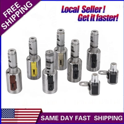 Juego de 8 solenoides trans para Jetta Beetle Mini Cooper Audi TT 2005-2012 OEM Foto 1 de 4