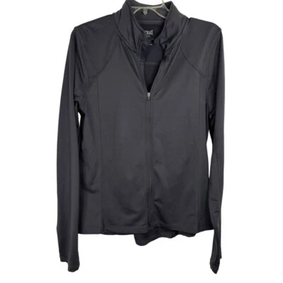 Chaqueta Everlast Gris Oscuro Cremallera Completa Deportiva Ropa Activa Informal Para Mujer Lg Usada en Excelente Condición Foto 1 de 4