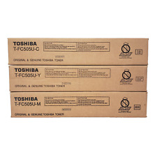 Toshiba T-FC505U-C/Y/M OEM Toner Set e-STUDIO 2505AC 3005AC 3505AC 4505AC 5005AC