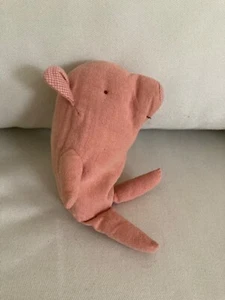 Kuscheltier : Schmusetuch : Schmusetier : Maileg Danish Design Pig Schwein Neu - Bild 1 von 4