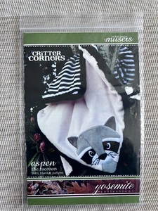 ASPEN The Raccoon ~ Baby Blanket Pattern By Critter Corners - Picture 1 of 2