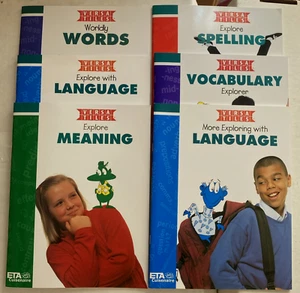 ETA Versa Tiles Reading Language Arts Level 6 LOT OF 6 Books Home School - Picture 1 of 8