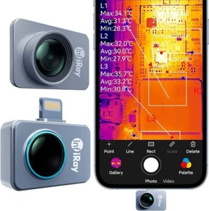 (IOS Only) InfiRay Xinfrared P2 Pro+ Thermal Imaging Camera with Macro Lens - Bild 1 von 1