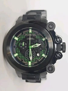 Invicta Coalition Forces Trigger Men's Chronograph Watch Green Black 11662 55mm - Picture 1 of 6