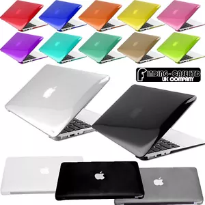 New Crystal Clear Glossy See Through Hardshell Hard Case Cover For Apple MacBook