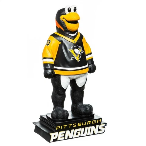 Pittsburgh Penguins Mascot Design Garden Statue [NEW] NHL Gnome Yard Lawn Figure Cover