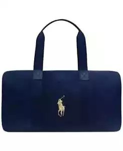 RALPH LAUREN POLO BLAU DUFFLE BAG REISE WEEKENDER GYM CARRY ON NEU - Bild 1 von 23