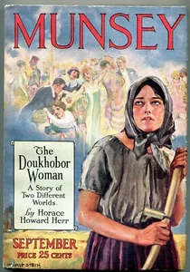 PULP: Munsey Pulp Magazine September 1924- Modest Stein- Jungle Girl high grade - Picture 1 of 1