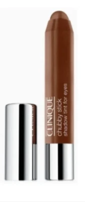 CLINIQUE Chubby Stick Shadow Tint for Eyes 03 FULLER FUDGE .10 oz / 3 g New - Image 1 of 2