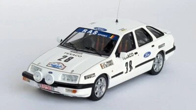 MODELLINO AUTO STATICO TROFEU FORD SIERRA XR 4X4 BOUCLES DE SPA 1986 PROBST 1/43 - Immagine 1 di 4