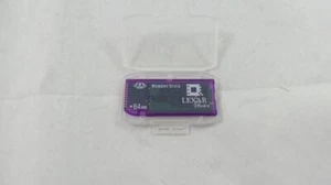 Vintage Lexar Media 64 MB Memory Stick (MS064-281) - Picture 1 of 2