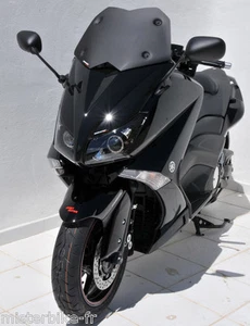 Face Avant avec Fixation et 2 Veuilleuses Ermax pour YAMAHA T-MAX 530 Brut - Imagen 1 de 1