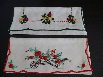 Pochette en lin écru pour ranger serviette de table Vendue à l'unité au choix - Photo 1/4