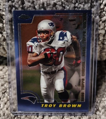 2000 Topps Chrome - #122 Troy Brown - Image 1 of 2