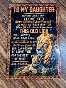 CUSTOM JIGSAW PUZZLE 50 PIECE UNIQUE PUZZLE WITH YOUR PERSONAL PHOTO - Picture 1 of 1