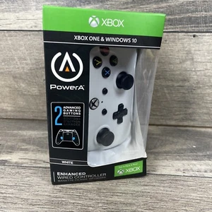 PowerA Enhanced Wired Controller for Xbox One and Windows 10 - White - Picture 1 of 6
