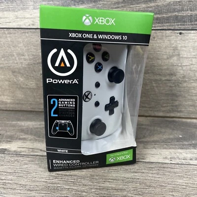 PowerA Enhanced Wired Controller for Xbox One and Windows 10 - White - Image 1 of 4