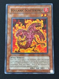 Yugioh! Volcanic Scattershot FOTB-EN010 - NM - Common - Burn Deck - Picture 1 of 2