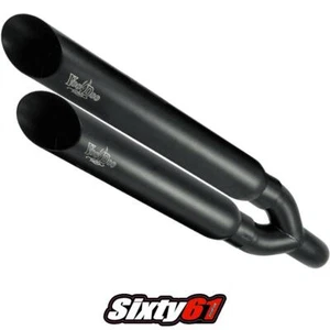 Can Am Spyder GS RS Exhaust 2008 2009 2010 2011 2012 Voodoo Shorty Black - Picture 1 of 1