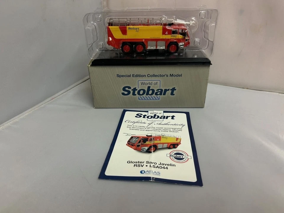 Eddie Stobart Air Gloster Saro Javelin RSV LSA044 Fire Engine 1/76 OO Rare Item - Image 1 of 1
