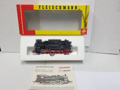 FLEISCHMANN 4095 H0 1/87 LOCOMOTIVA A VAPORE FS 897 001 NUOVA EPOCA II . - Immagine 1 di 4