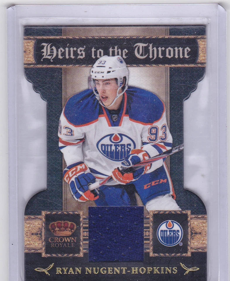 2011-12 Crown Royale Throne Materials #23 Ryan Nugent-Hopkins - 893 - 🔥🏒🔥 - Image 1 of 1