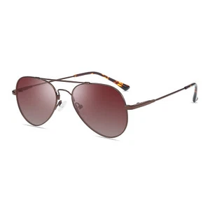 Gafas de lectura tintadas de aleación de titanio flexibles piloto lector de gafas de sol para exteriores - Imagen 1 de 7