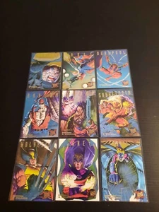 Fleer Ultra X-Men 1995 "Cacciatori e Stalkers" Arcobaleno SET COMPLETO (1-9) - Foto 1 di 10