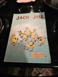 Vintage April 1952 Jack And Jill Magazine Uncut Paper Dolls. - Picture 1 of 8