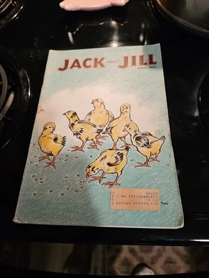 Vintage April 1952 Jack And Jill Magazine Uncut Paper Dolls. - Image 1 of 4