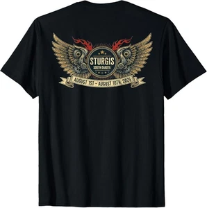 Camiseta 2025 Sturgis con arte vintage en la espalda - Imagen 1 de 4